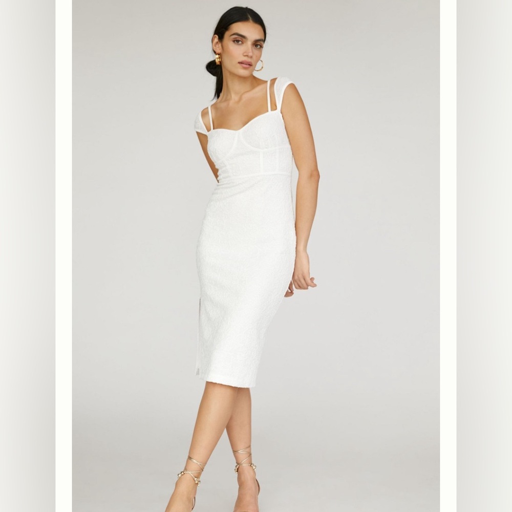 Anthropologie Knit Midi Dress Size Medium New